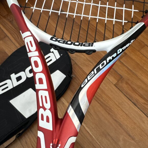 Babolat Aero Pro Drive Jr French Open Roland Garros 4 0/8 Grip Tennis Racket - Picture 7 of 13
